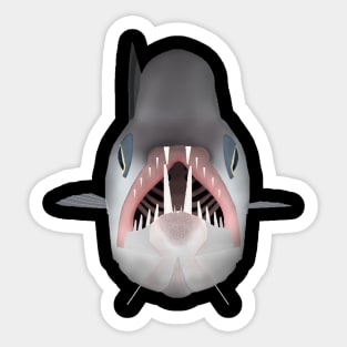 Vampire fish Sticker